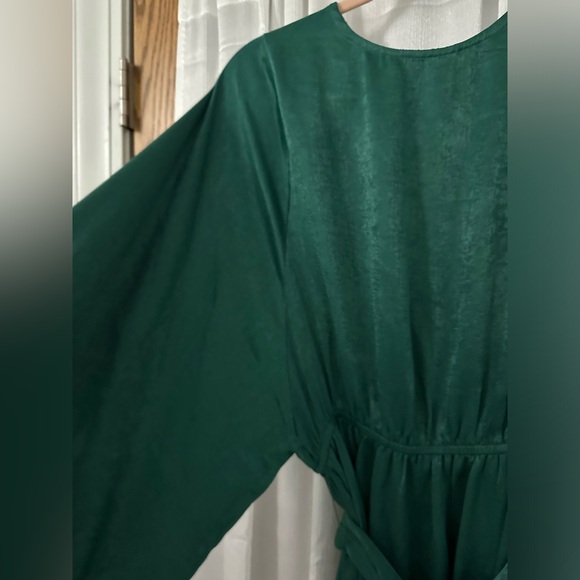 satin maxi dress - Picture 4 of 5